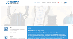 Desktop Screenshot of gastech.it