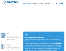 Tablet Screenshot of gastech.it